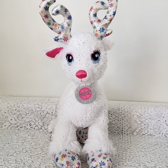 Build A Bear Snow Magic "Glisten" Reindeer Plush 18" Stuffed Animal Toy - Picture 1 of 7